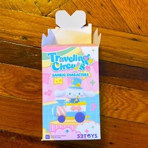 Sanrio character figure. A Kuromi traveling circus decor.